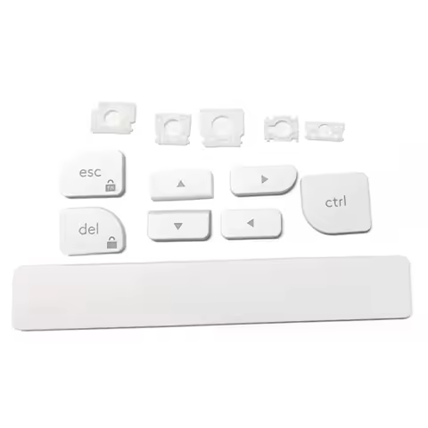 Replacement Brand New Keycap Key Cap Scissor Clip Hinge Button For Logitech MX Keys Mini White Space