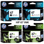 HP 67 /  67XL Black , Tri-color Ink Cartridge Original