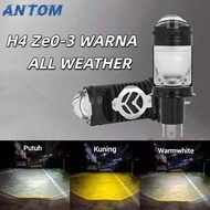 IBRIGHT ZE0 Lens H4 Projector Headlight With Cooling Fan Full Aluminum Car Headlight