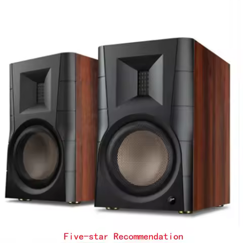 HV-04 Swans D100 2.0 Active Powered Bookshelf Speaker BT5.0 High Fidelity Tweeter For TV Home HiFi A