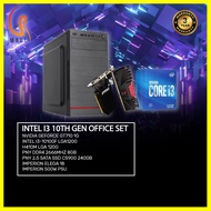 INTEL I3 10TH GEN OFFICE PC GAMING SET