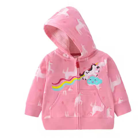 Autumn Baby Girls Clothes Zipper Fleece Warm Jacket Kids Outfit Dinosaur Baby Coat Infants Girl Boy