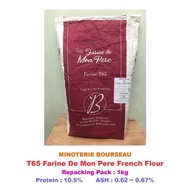 MINOTERIE BOURSEAU T65 Farine De Mon Pere French Flour high protein flour