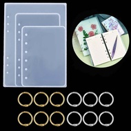 Notebook Cover Resin Mold DIY UV Epoxy Silicone Molds Transparent Book Creative Gift Resin Casting Molds Resin Craft