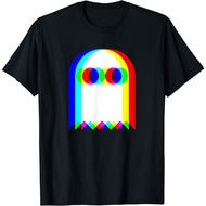 Ghost Trippy Vaporwave Halloween Techno Rave Edm Music Party T-Shirt