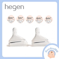 Hegen Bottle Teat 2 Pcs (Extra Slow / Slow / Medium / Fast / Thick Feed ) For Hegen Bottle Original