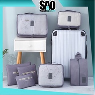 SAO - H6043 7-in-1 Travel Organizer Bag 7-in-1 Storage Bag Travel Luggage Organizer/ Set Waterproof 