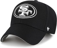 '47 NFL San Francisco 49ers MVP Unisex Baseball Cap, Adjustable Velcro, One Size, Team Logo, Color B