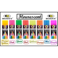 ♞,♘,♙Bosny Spray Paint Flourescent Red, Orange, Green, Yellow, Orange Yellow, Pink, Blue & Purple