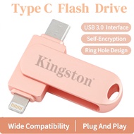 Datatraveler Flash Drive TypeC 1TB แฟลชไดรฟ์ TypeC 2TB แฟลชไดร์ 512GB แฟลชไดร์ฟไอโฟน