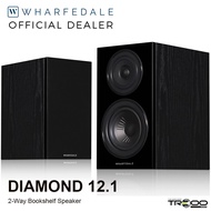 Wharfedale Diamond 12.1 2-Way Passive Desktop Bookshelf Speakers