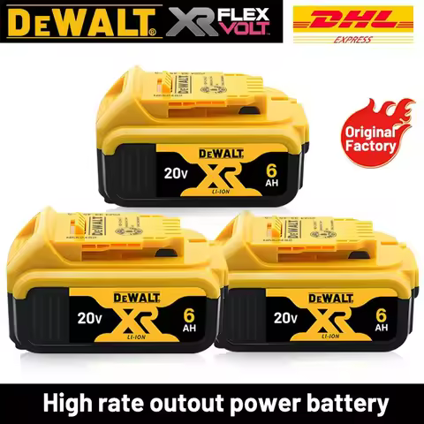 DeWalt Battery 20V 60V 5Ah 6Ah 9Ah Lithium Battery Fit DCF DCD DCG DCS DWE Series Drill Wrench Grind
