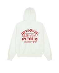 [ Rough Cut ] Optimistic Weirdo Hoodie®  (Off-White)