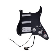KR-(Free Shipping)Strat Guitar Pickups Humbucker Pickup Prewired loaded Pickguard Guitar Alnico 5 HS