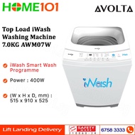 Avolta Top Load iWash Washing Machine 7.0KG AWM07W