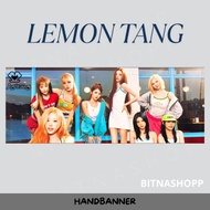 HAND BANNER H2H LEMON TANG KPOP UNOFFICIAL H2H ANA CARMEN IAN JIWOO JUUN STELLA YUHA YEON