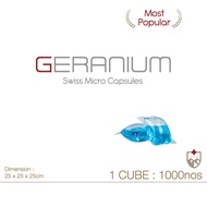 【GenSafe】[GERANIUM 1 Cube 1000 Nos] Premium Quality | Most Popular | Laundry Capsule/Laundry pod/Det