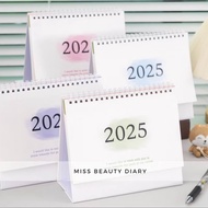 MY【ReadyStock】2025日历2025日历Year 2025 Calendar Calendar Table Calendar Desktop Calendar 2025 Kalendar 