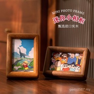 Take 7 Deli 10cm Wash Photos Six Picture Frame Solid Wood Pendulum diy Small Inca Table Made Ornamen