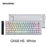 SKYLOONG GK61/GK68เขาคีบอร์ดแม่เหล็กเคสอลูมิเนียม8000Hz RT0.01mm ทริกเกอร์กุญแจหมวกคีย์บอร์ดสำหรับเล