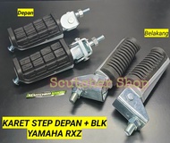 KARET FOOT STEP DEPAN BELAKANG YAMAHA RXZ RZR SET