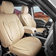 Seat Covers for 2009-2025 Ford F150 SuperCrew & 2017-2025 F250/F350/F450 Super Duty Crew Cab Pickup 