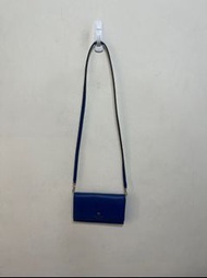 「 二手包 」 Kate Spade 真皮斜背包（藍）184