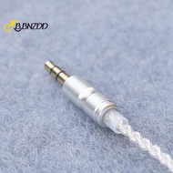 [BBNZDD] HiFi Earphone Upgrade Cable MMCX 3.5mm 1.2m Silver Plated Core Cable For Sennheiser IE200/I