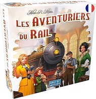 Asmodee - Les AVENTURIERS du Rail : USA - Basic Game New Edition - Board Game and Strategy for Child