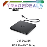 Dell DW316 USB Slim DVD +/- RW External Drive