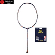 Apacs Commander 60 Navy Black【Install with String】Ap Elite III (Original) Badminton Racket (1pcs)