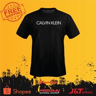 Tshirt C4LVIN kLIN 100% Cotton Tshirt Hitam Putih Viral Malaysia Bossku