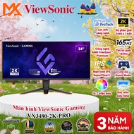 [Genuine] ViewSonic VX3480 PRO 34 Inch Curved Monitor UWQHD 165Hz 1ms – Gaming UltraWide
