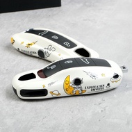 Suitable for PorsccheMacanPanamera718Cayenne911 Astronaut Spaceman Key Shell Chain Bag Car Accessori