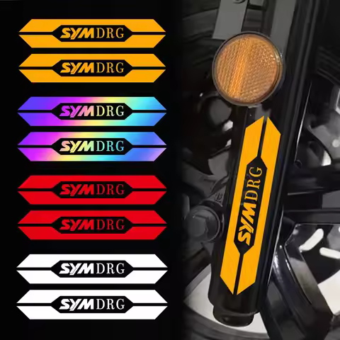 For SYM CRUISYM 400 ADV300 DRG BT 150 Text Motorcycle Stickers Motor Front Fork Shock Absorber Body