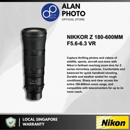 Nikon NIKKOR Z 180-600mm F5.6-6.3 VR Lens For Nikon Z9 Z8 Z7 ii Z6 ii Z5 Zfc Z30 | Nikon Singapore Warranty