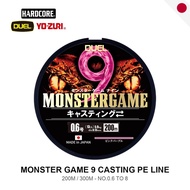 DUEL Monster Game 9 PE Braided Line Casting Japan Direct