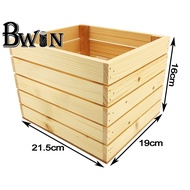 (Crate)Pine Wood Crate A005