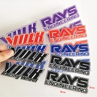 Rays VOLK Wheel Sticker Transparent Sticker