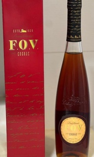 Denis Mounié FOV 宏豐洋酒 長頸 FOV 陳年干邑白蘭地 經典的紅色英文字底原裝盒 具珍藏價值 100% NEW 保証全場最平 好意頭價出售⭐