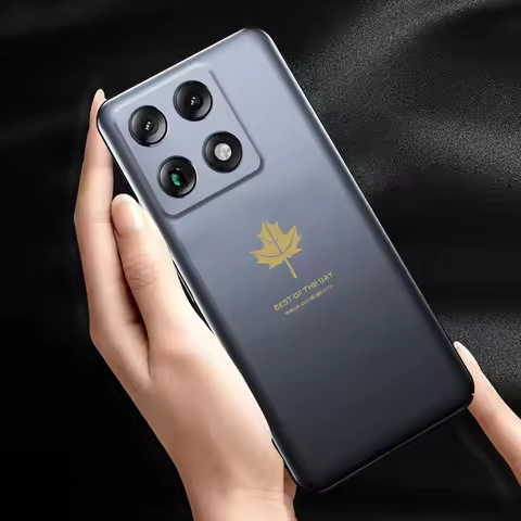 Skinlee Flip Case For Moto X70 Air Pro Cover Luxury Maple Leaf Silicone TPU Case For Moto Edge 70 Ul