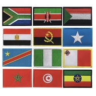 Patch flags of African countries_clothes_backpacks