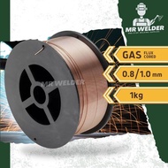 CO2 MIG WIRE COIL 1KG x 0.8MM (Suitable for All MIG Welding Machine) MIG Welding Wire For Steel ER70