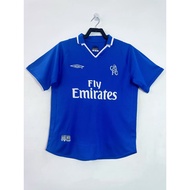 #C 01-03 Home Retro Soccer Jersey Football #Zola