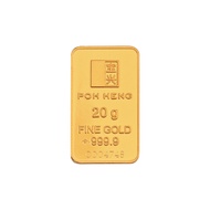 Poh Heng Jewellery 999.9 Gold Bar 20gm [Price By Weight]
