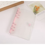 Binder A6 Collect Book 6 Ring Clear Aesthetic
