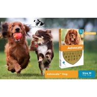 Flea Medicine+Effective Dog Worm Advocate Dog M 4-10 kg BAYER Medicine For Dog Worms