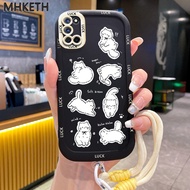 MHKETH Case For OPPO A52 A72 A92 Anti-Lost Mobile Phone Fashion Bracelet Design