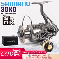 SHIMANO Fishing reel Spinning Reel Metal Spool Pancing Braking Force Mesin Casting Fishing Reel Metal Line Cup