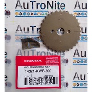SPROCKET CAM 32 T Valve Drive Gear 14321-KWB-600 Original Honda Blade Absolute Revo 110 Carburetor A